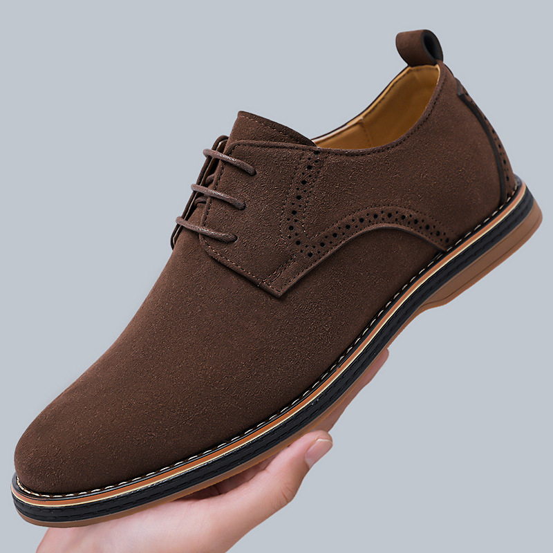 Suede Dress Shoes in Regency Style