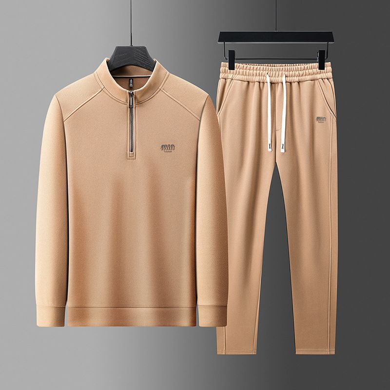 Hudson Quarter-Zip Track Suit Ensemble