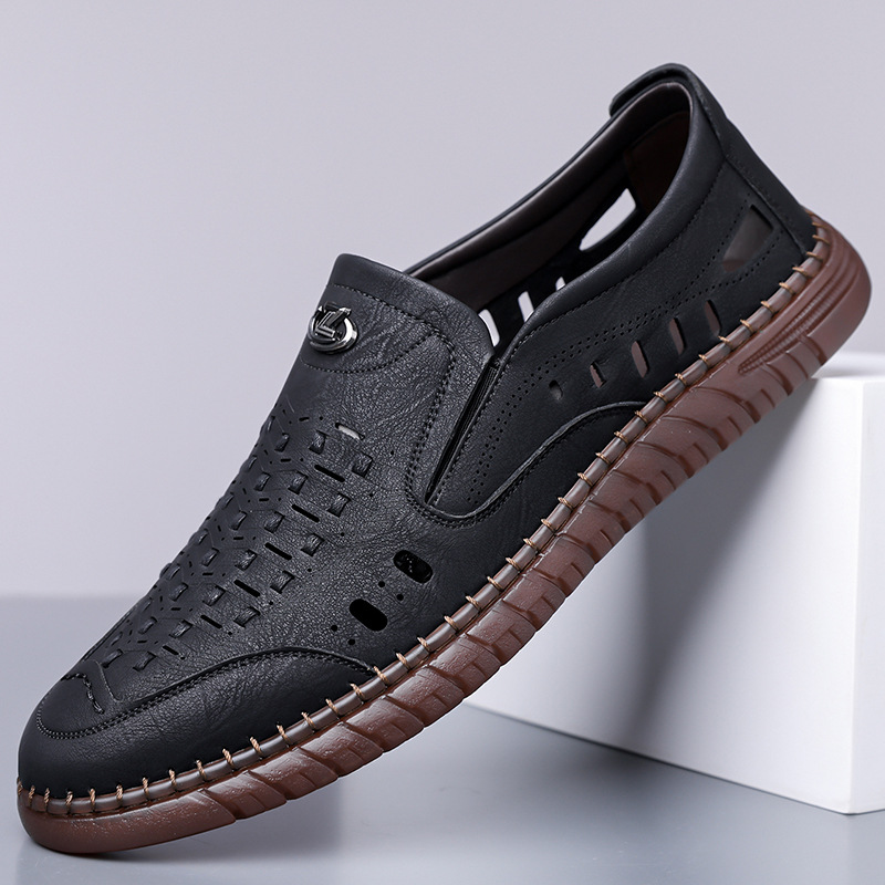 Authentic Leather Carver Footwear