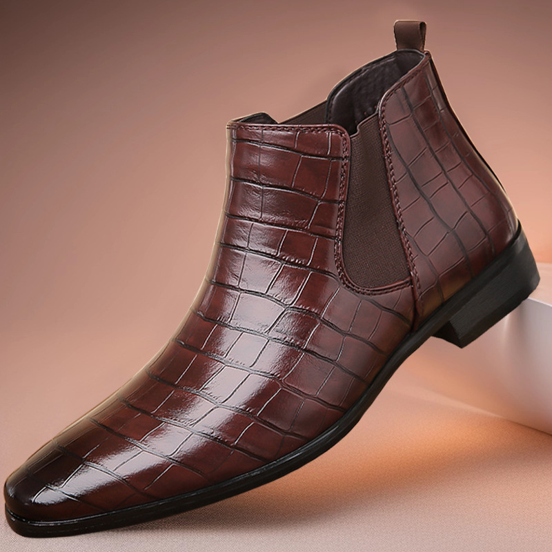 Torino Leather Ankle Boots