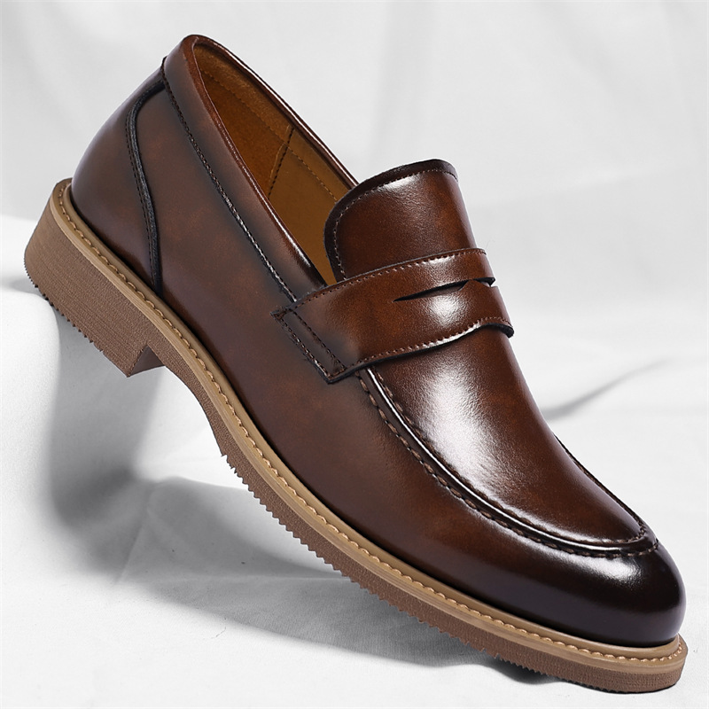 Italian Vento Penny Loafers
