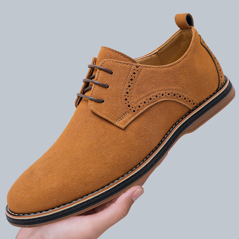 Suede Dress Shoes in Regency Style