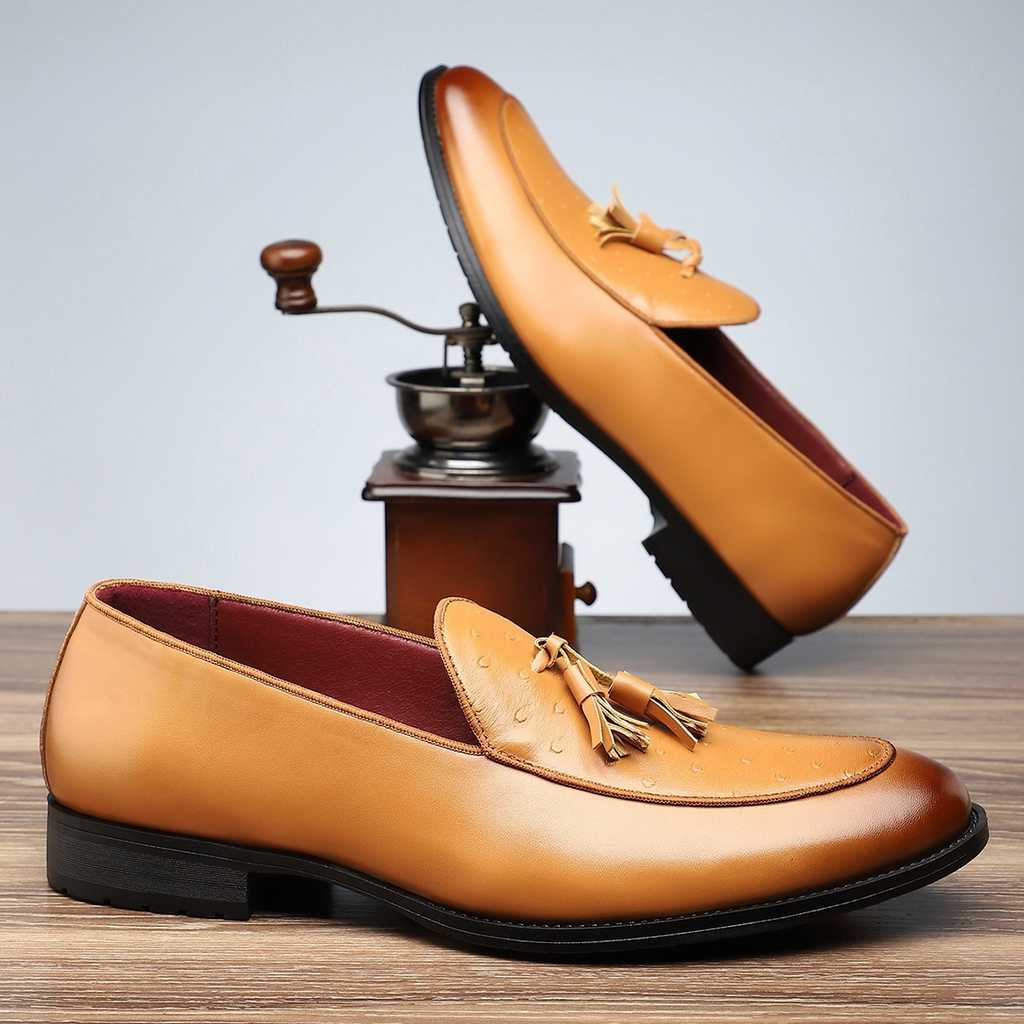 Cristiano Tassel Slip-On Shoes