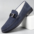 Italian Suede Loafers by Pelle