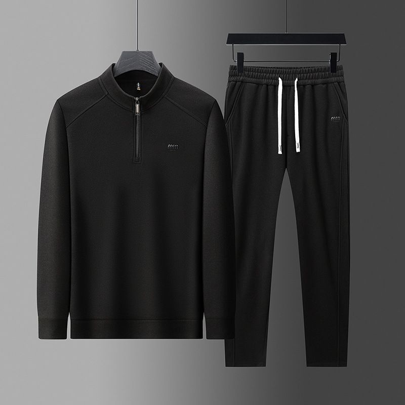 Hudson Quarter-Zip Track Suit Ensemble