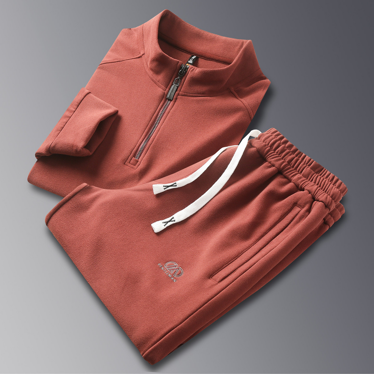 Nova Quarter-Zip Track Suit Ensemble