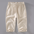 Kyoto Linen Crop Trousers