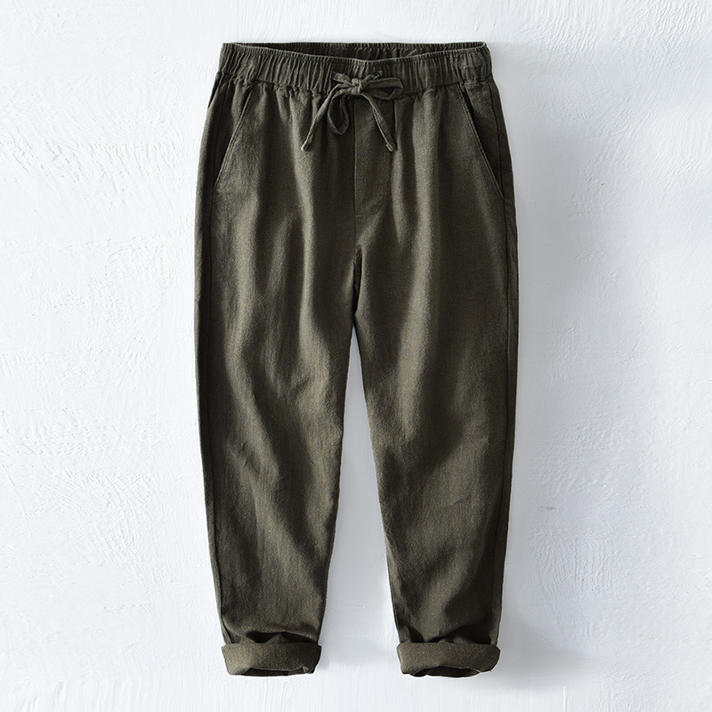Colton Lightweight Linen Trousers
