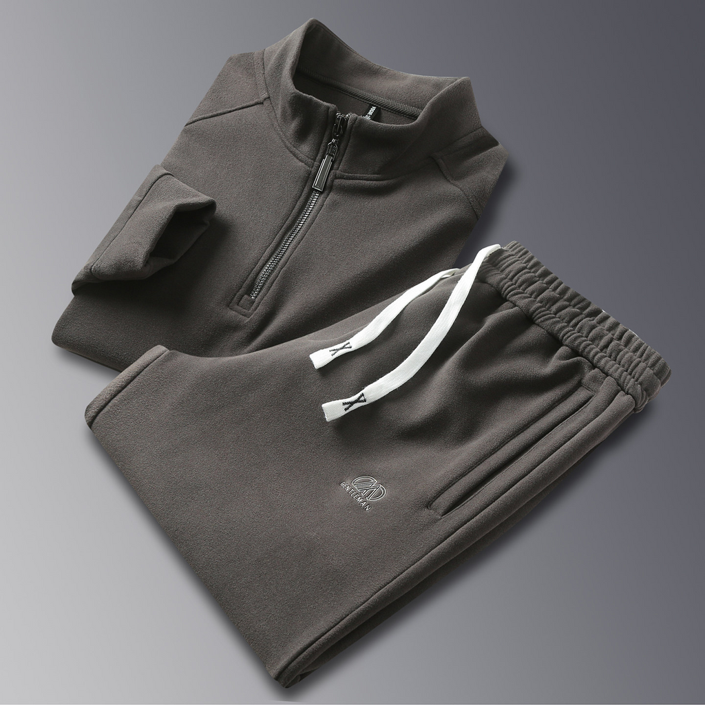 Nova Quarter-Zip Track Suit Ensemble