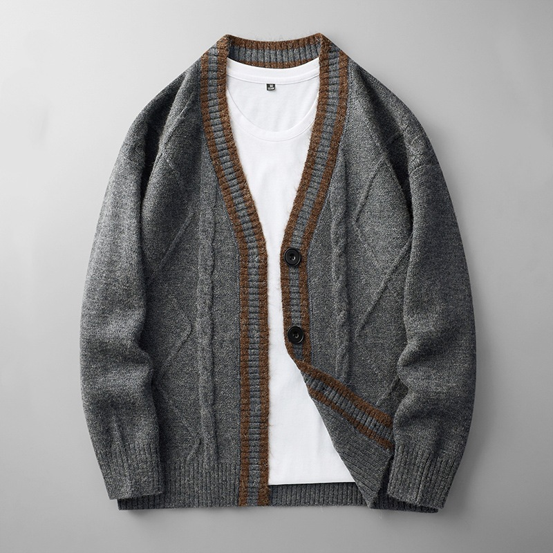 Cristiano Knit Wool Cardigan