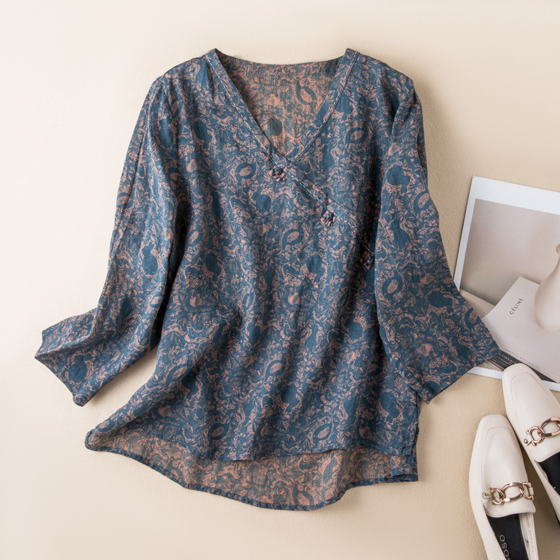 Linen Blouse by Avery