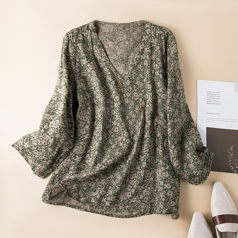 Linen Blouse by Avery