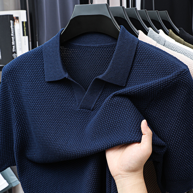 Lucas Knit Polo Tee