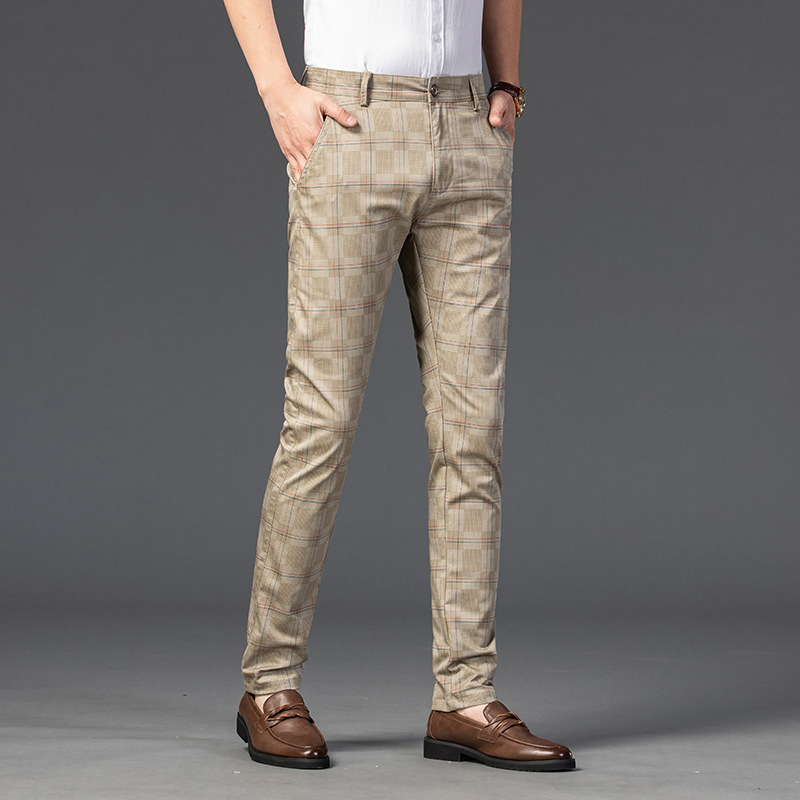 Sebastien Plaid Trousers