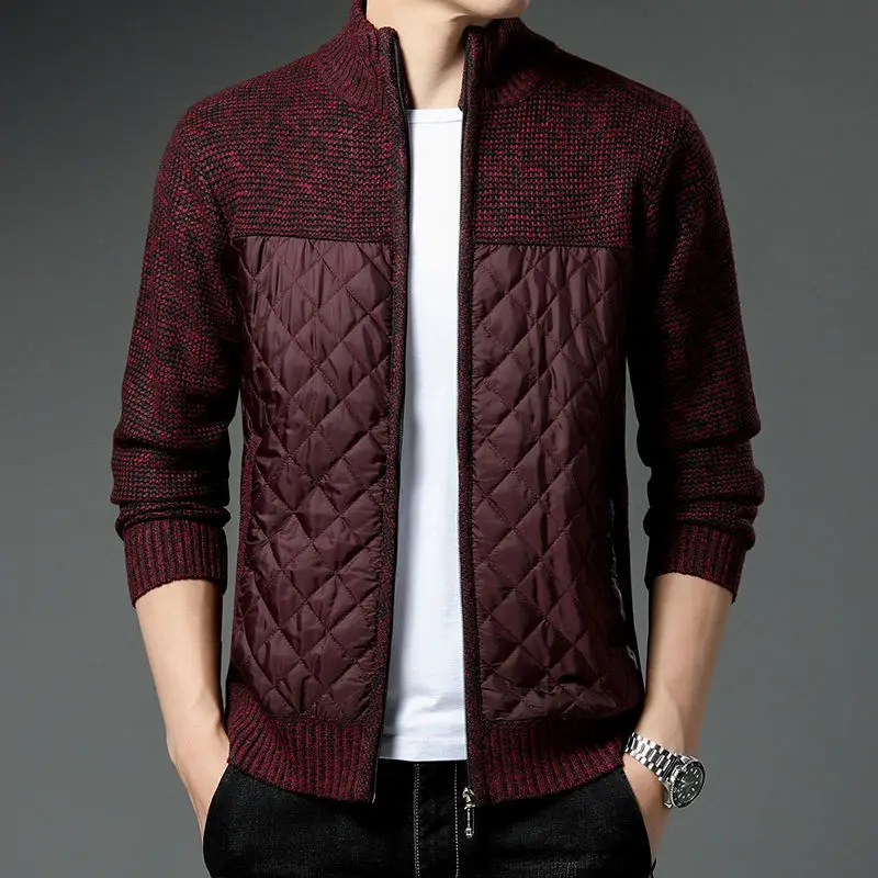 Quilted Knit Jacket by Maddox