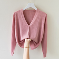 Elara Luxurious Silk Knit Cardigan