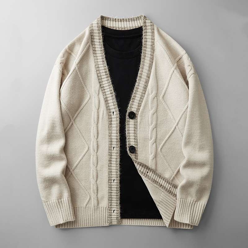 Cristiano Knit Wool Cardigan