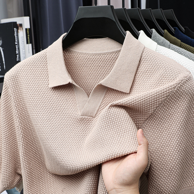 Lucas Knit Polo Tee