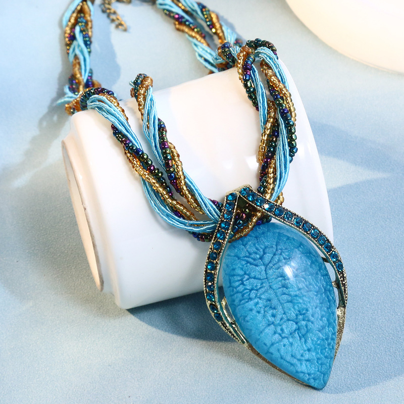 Celestial Gemstone Pendant Necklace