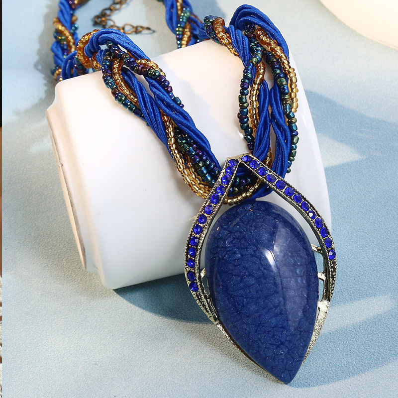 Celestial Gemstone Pendant Necklace