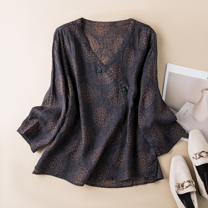 Linen Blouse by Avery