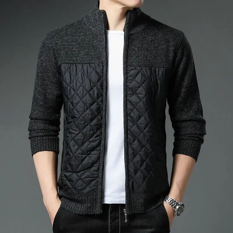 Quilted Knit Jacket by Maddox