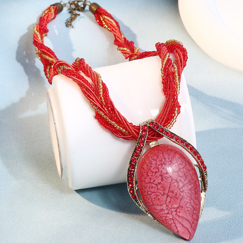 Celestial Gemstone Pendant Necklace