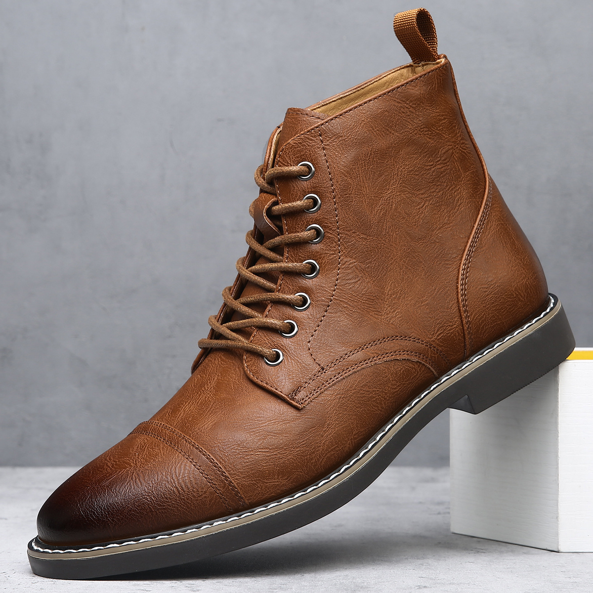Authentic Bradford Leather Boots