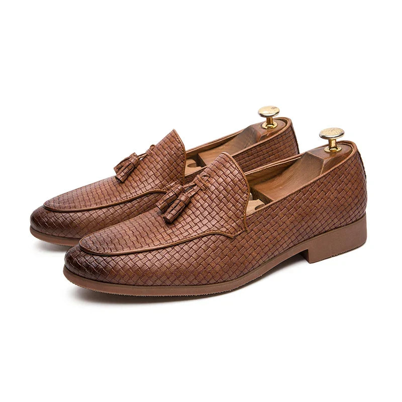 Lombardi Woven Tassel Slip-Ons