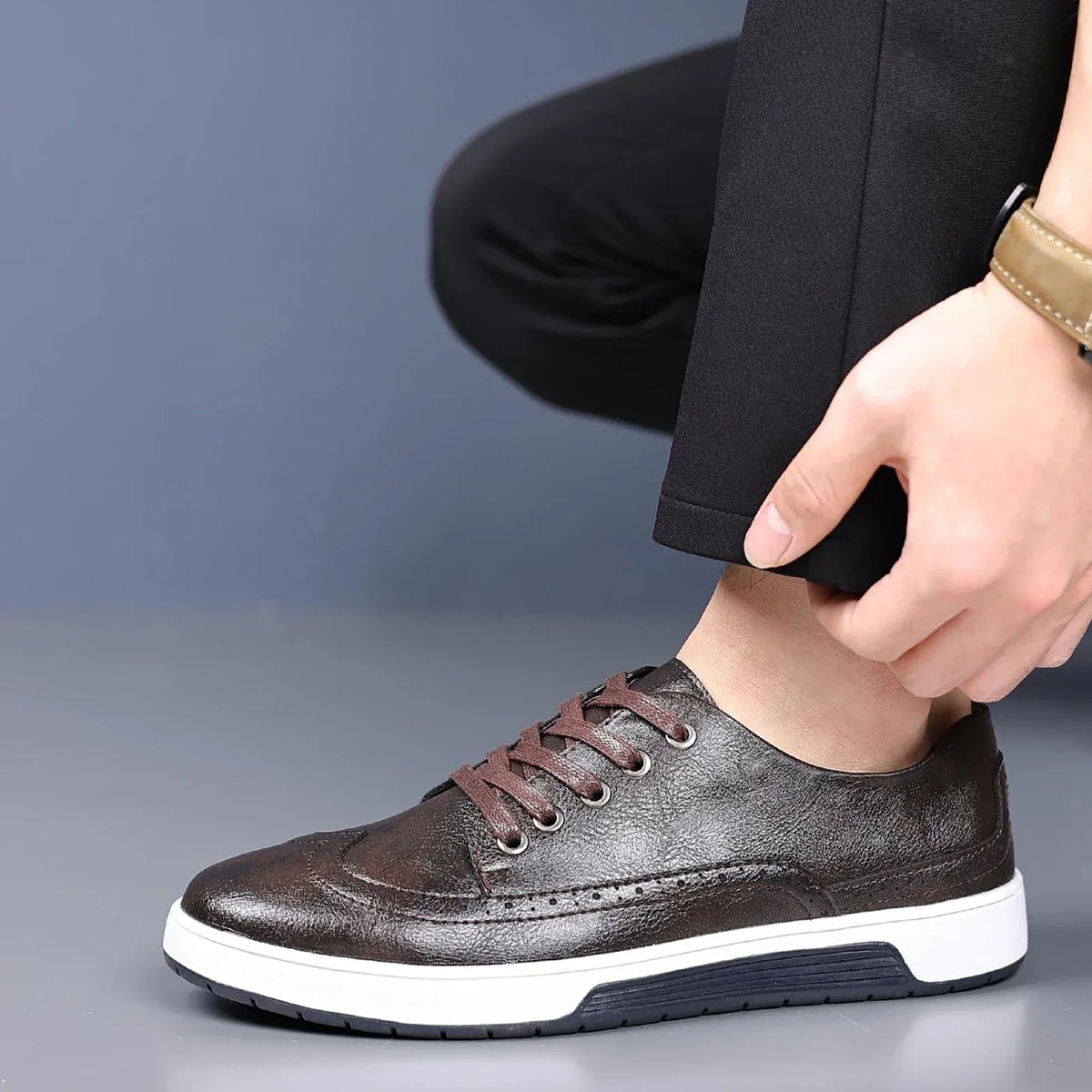 Bradford Brogue Style Sneakers