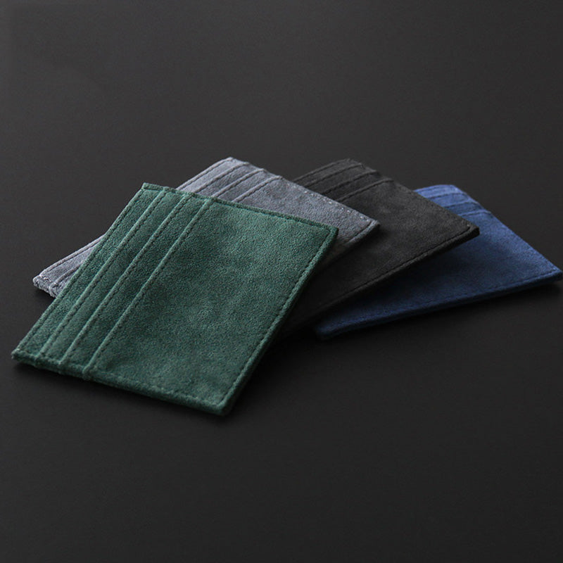 Cavallo Italian Alcantara Leather Wallet