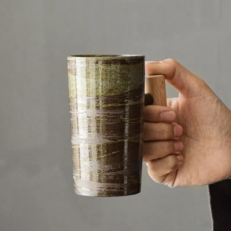 Nordic Earth Ceramic Latte Cups