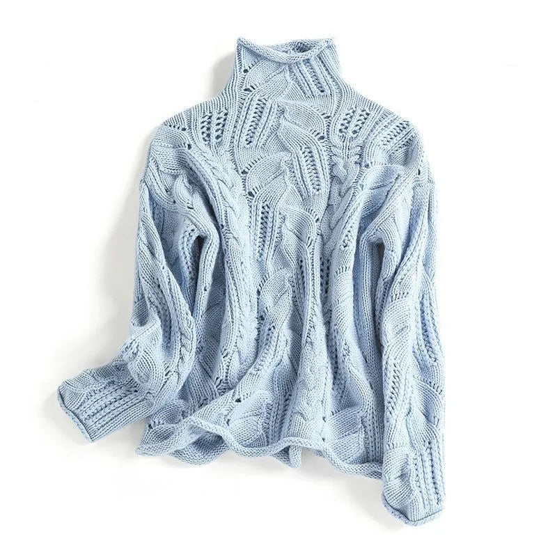Luxurious Bella Cashmere Knit Sweater