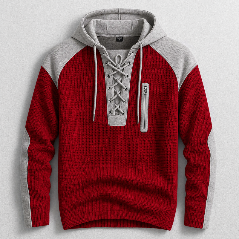 Colter Waffle Knit Hoodie
