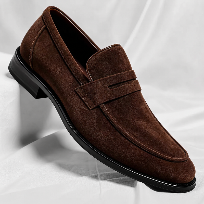 Lukas Suede Slip-On Loafers