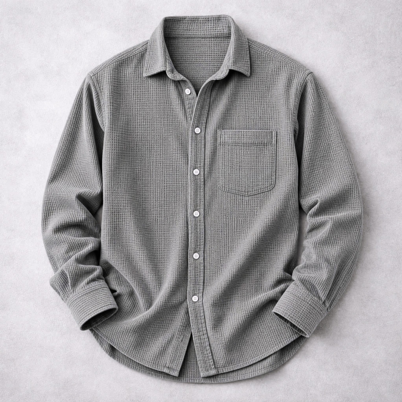 Waffle Knit Hudson Shirt