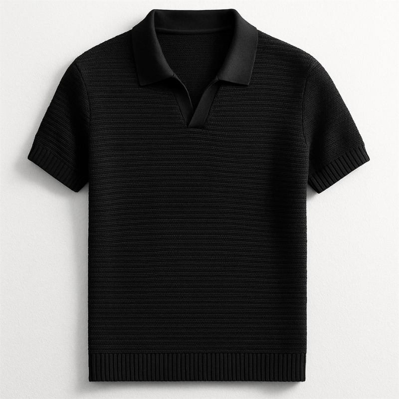 Lusso Knit Polo Tee