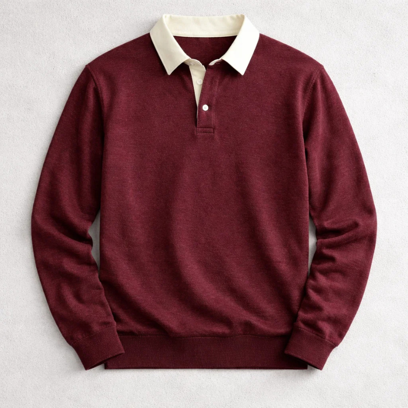 Carter Long-Sleeve Polo Shirt