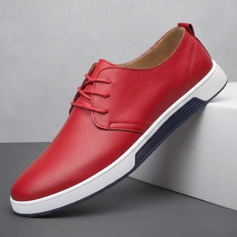 Claude Genuine Leather Sneakers