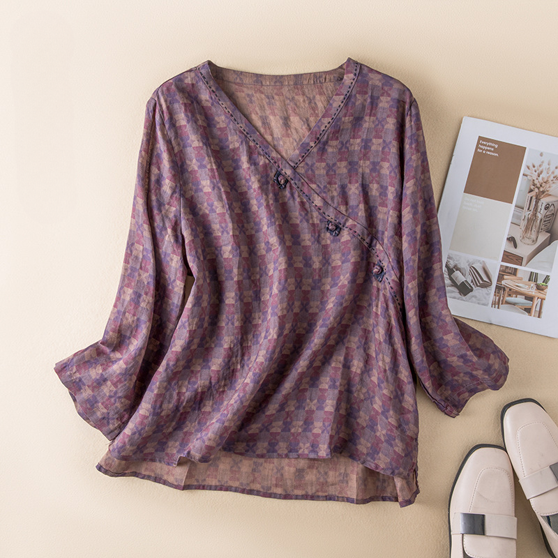 Linen Blouse by Avery