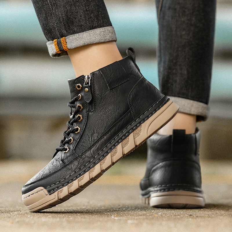 Henley Genuine Leather Footwear