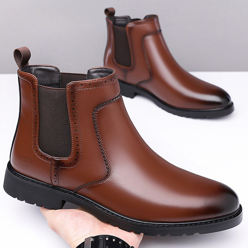 Durham Leather Ankle Boots