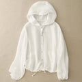 Linen Hoodie by Ella