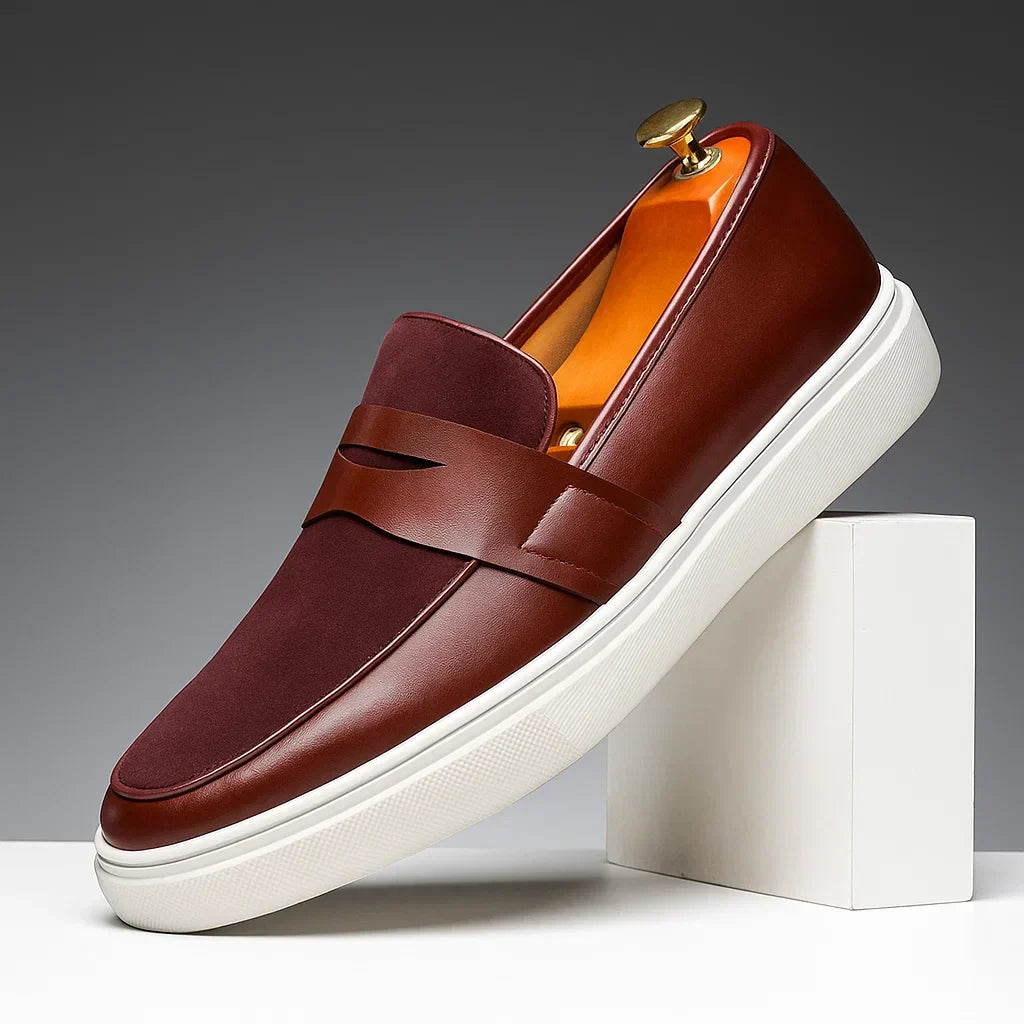 Lusso Italian Penny Loafers for Men