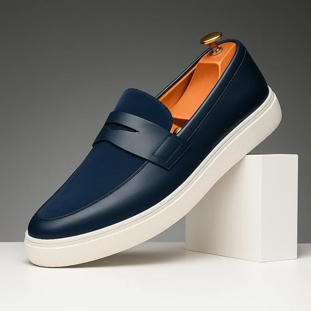 Lusso Italian Penny Loafers for Men