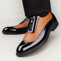 Ostrich Leather Oxford Shoes