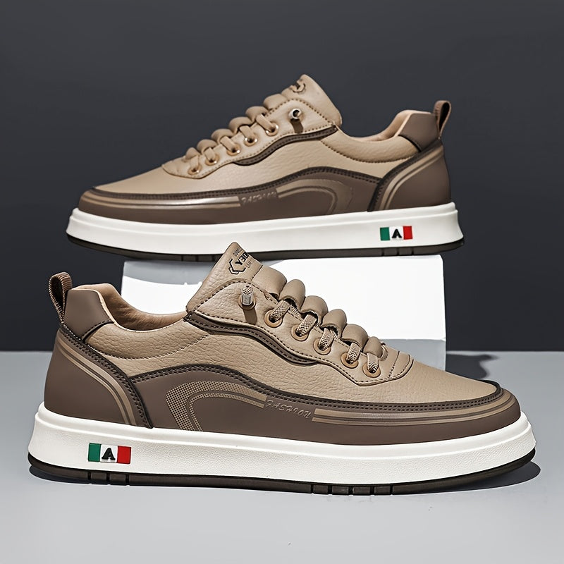 Authentic Leather Sneakers by Bellaro