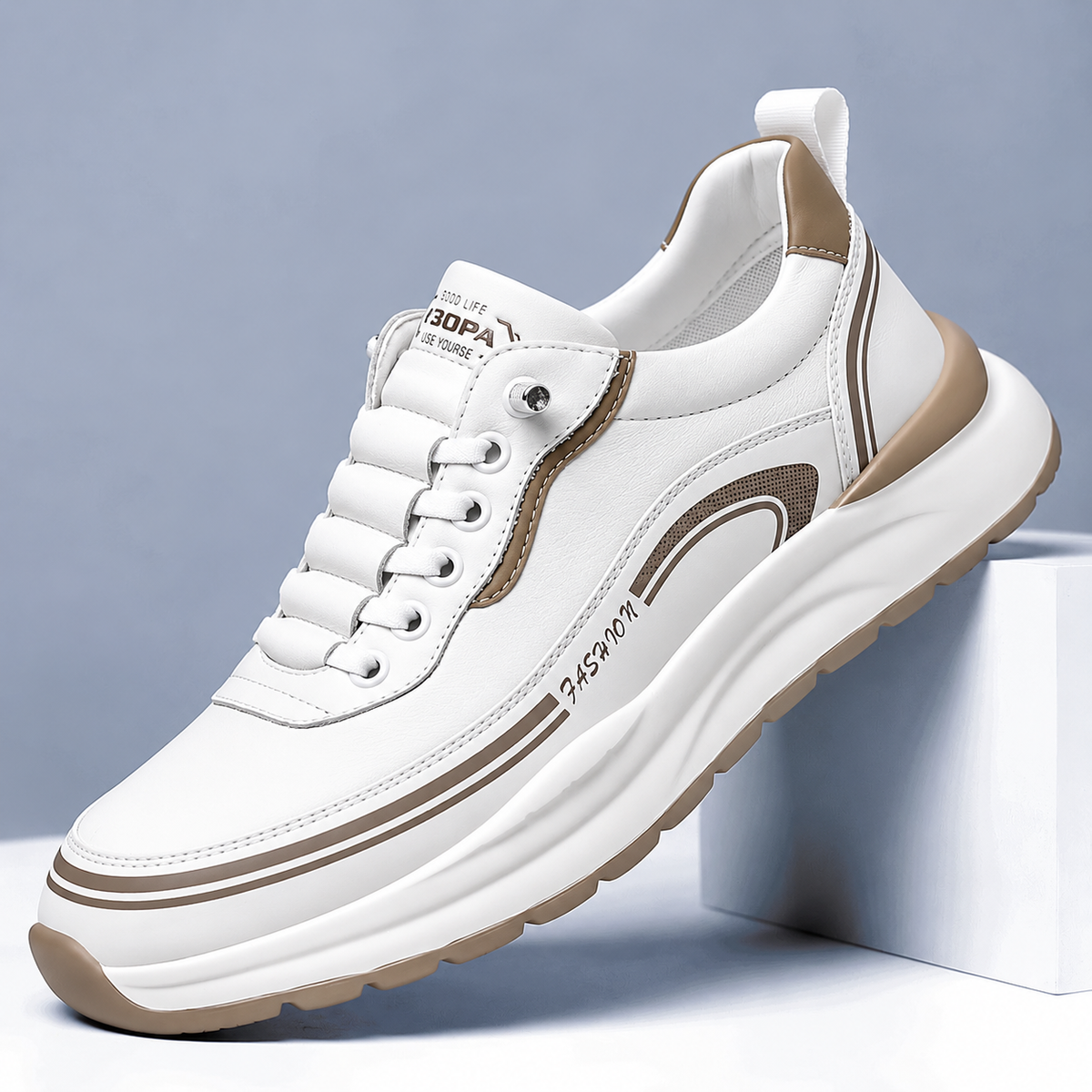 Mayford Genuine Leather Sneakers