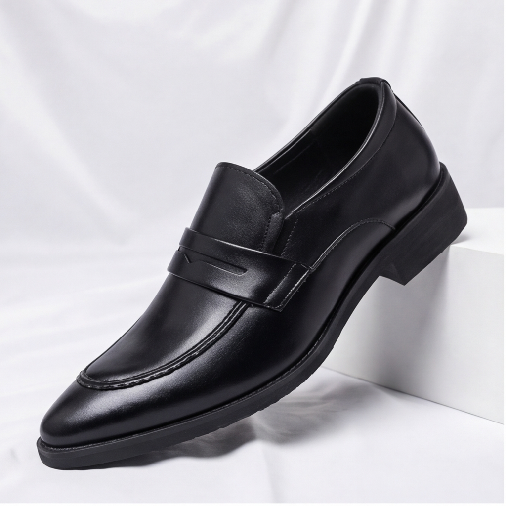 Amalfi Leather Slip-On Loafers