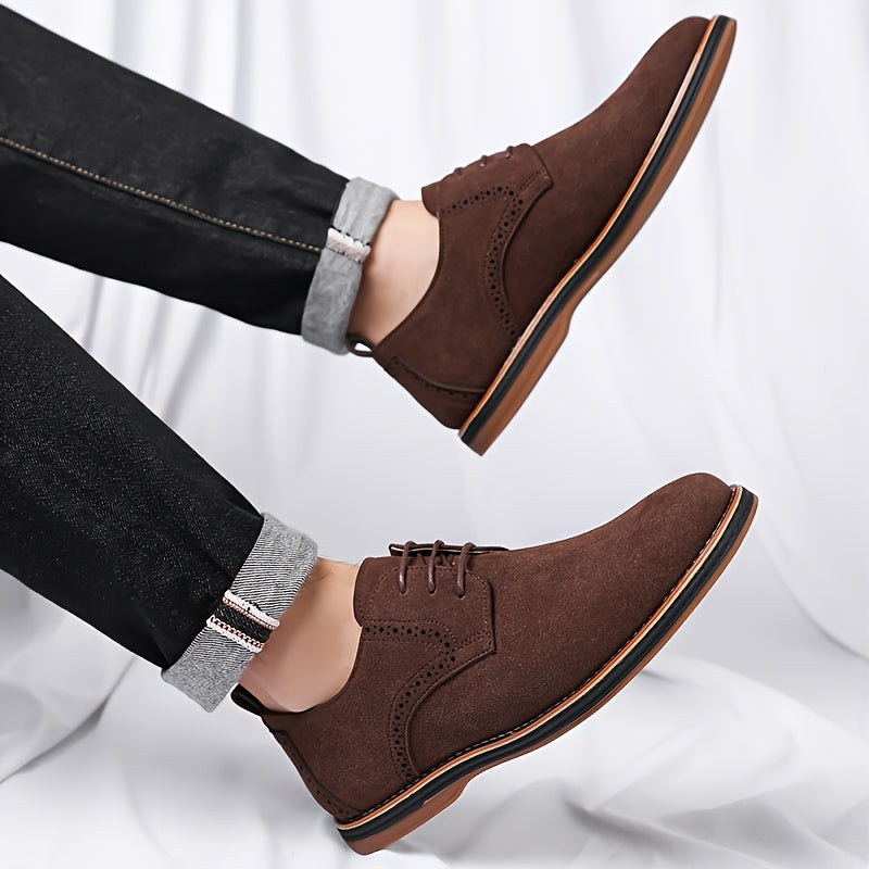 Suede Dress Shoes in Regency Style